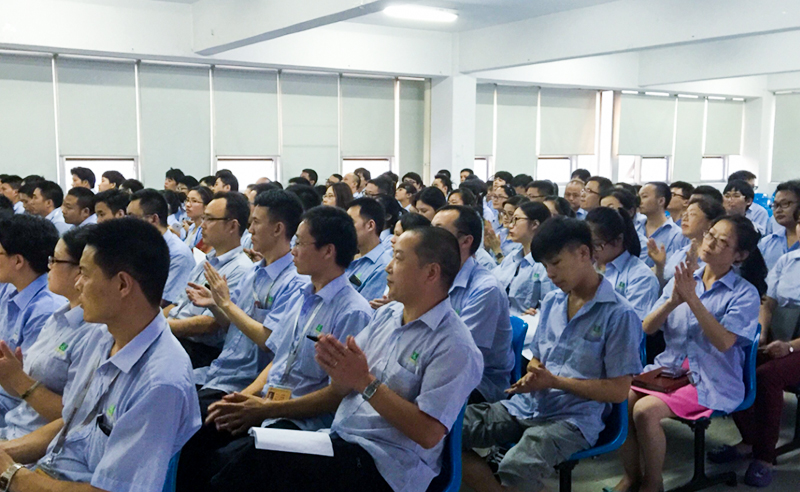 熱烈祝賀2016年10月興順模具、松田電機(jī)、福源來彩板型鋼等企業(yè)管理升級取得圓滿成功