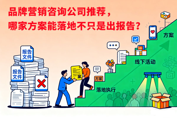 品牌營(yíng)銷咨詢公司推薦，哪家方案能落地不只是出報(bào)告？
