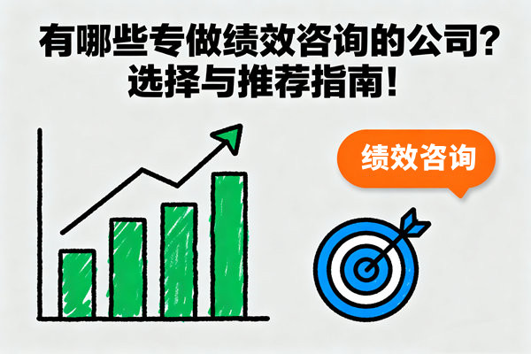 有哪些專做績效咨詢的公司？選擇與推薦指南！