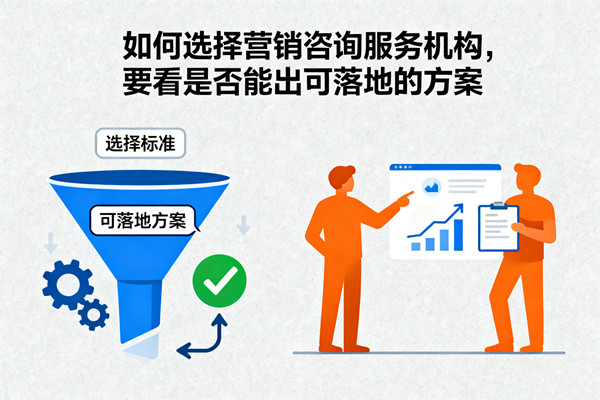 如何選擇營銷咨詢服務(wù)機構(gòu)，要看是否能出可落地的方案