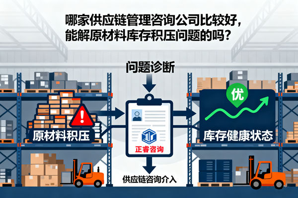 哪家供應(yīng)鏈管理咨詢公司比較好，能解原材料庫存積壓問題的嗎？