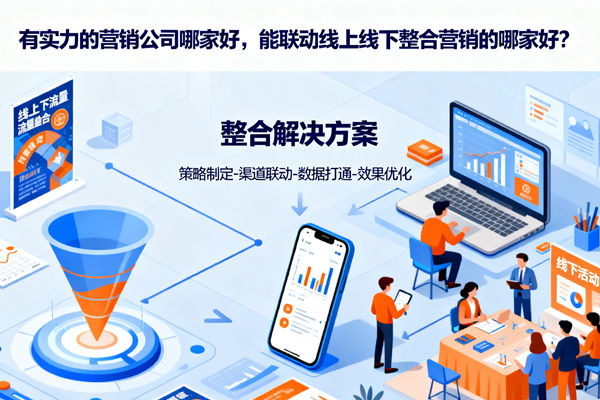 有實力的營銷公司哪家好，能聯(lián)動線上線下整合營銷的哪家好？