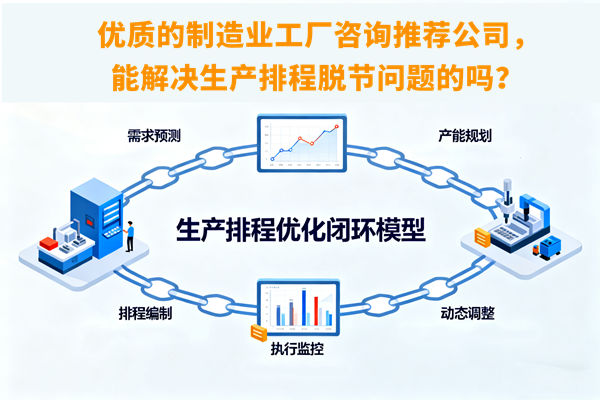 優(yōu)質(zhì)的制造業(yè)工廠咨詢推薦公司，能解決生產(chǎn)排程脫節(jié)問題的嗎？