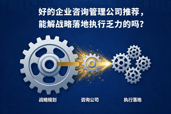 好的企業(yè)咨詢管理公司推薦，能解戰(zhàn)略落地執(zhí)行乏力的嗎？
